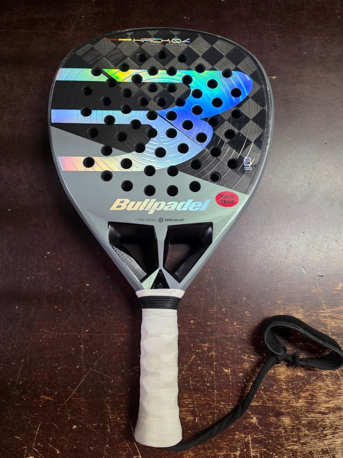 Bullpadel Hack 04 2026 Padelracket GEBRUIKT!, Ophalen of Verzenden, Zo goed als nieuw