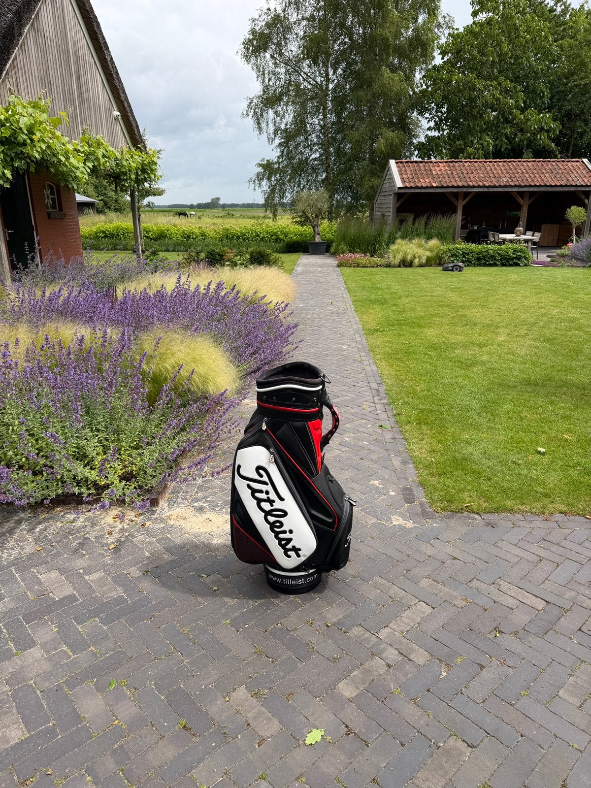 Titleist tas - cartbag - tourbag, Ophalen, Zo goed als nieuw, Tas