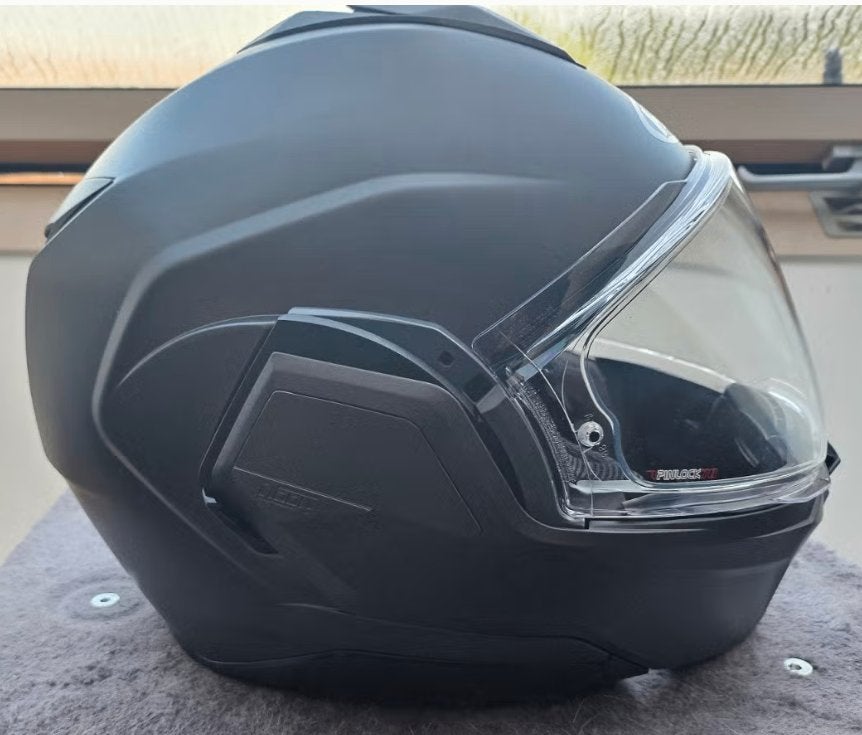 NIEUW - HJC i100 Systeemhelm – Mat Titanium – Maat L, Motoren, Systeemhelm, Dames, HJC, Ophalen of Verzenden