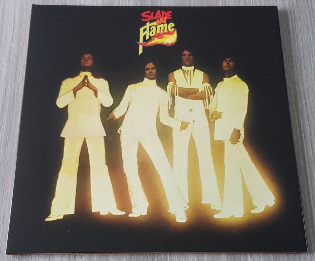 LP Slade - In Flame [Rem.180gr.Yellow Red Splatter Vinyl], Cd's en Dvd's, Vinyl | Hardrock en Metal, LP, Ophalen of Verzenden