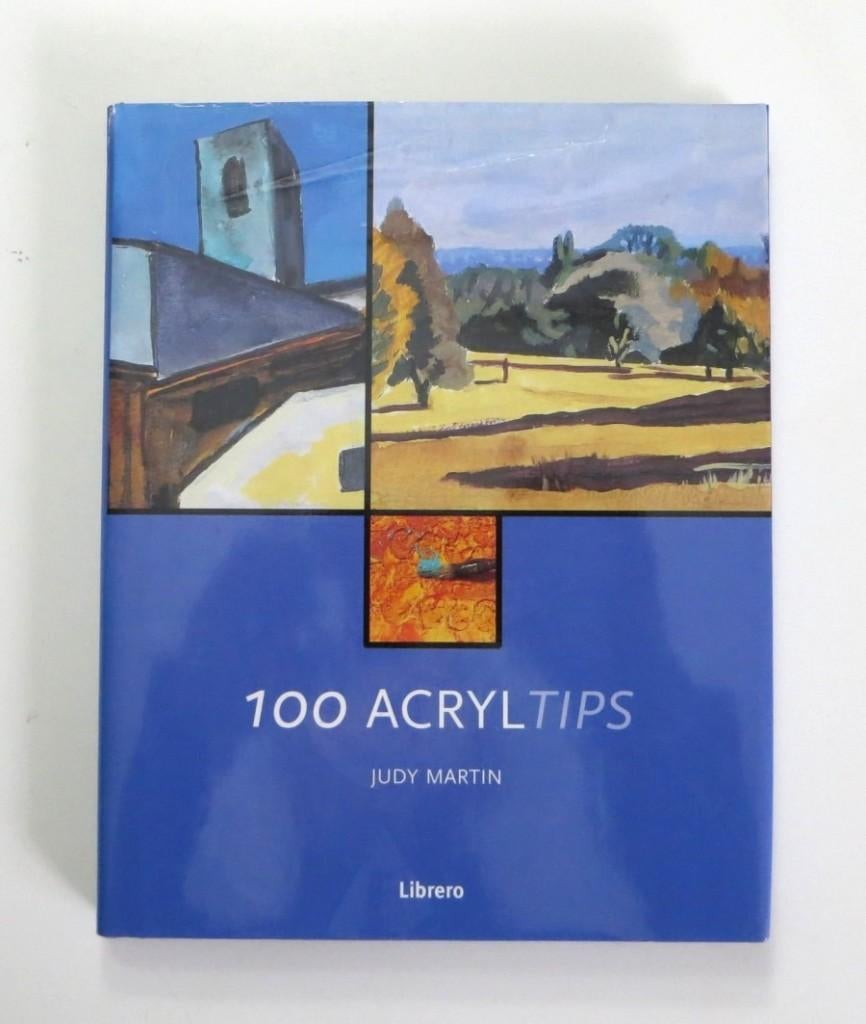 Schilderboek M4191: Judy Martin - 100 Acryltips, Boeken, Ophalen of Verzenden, Zo goed als nieuw, Tekenen en Schilderen, Judy Martin