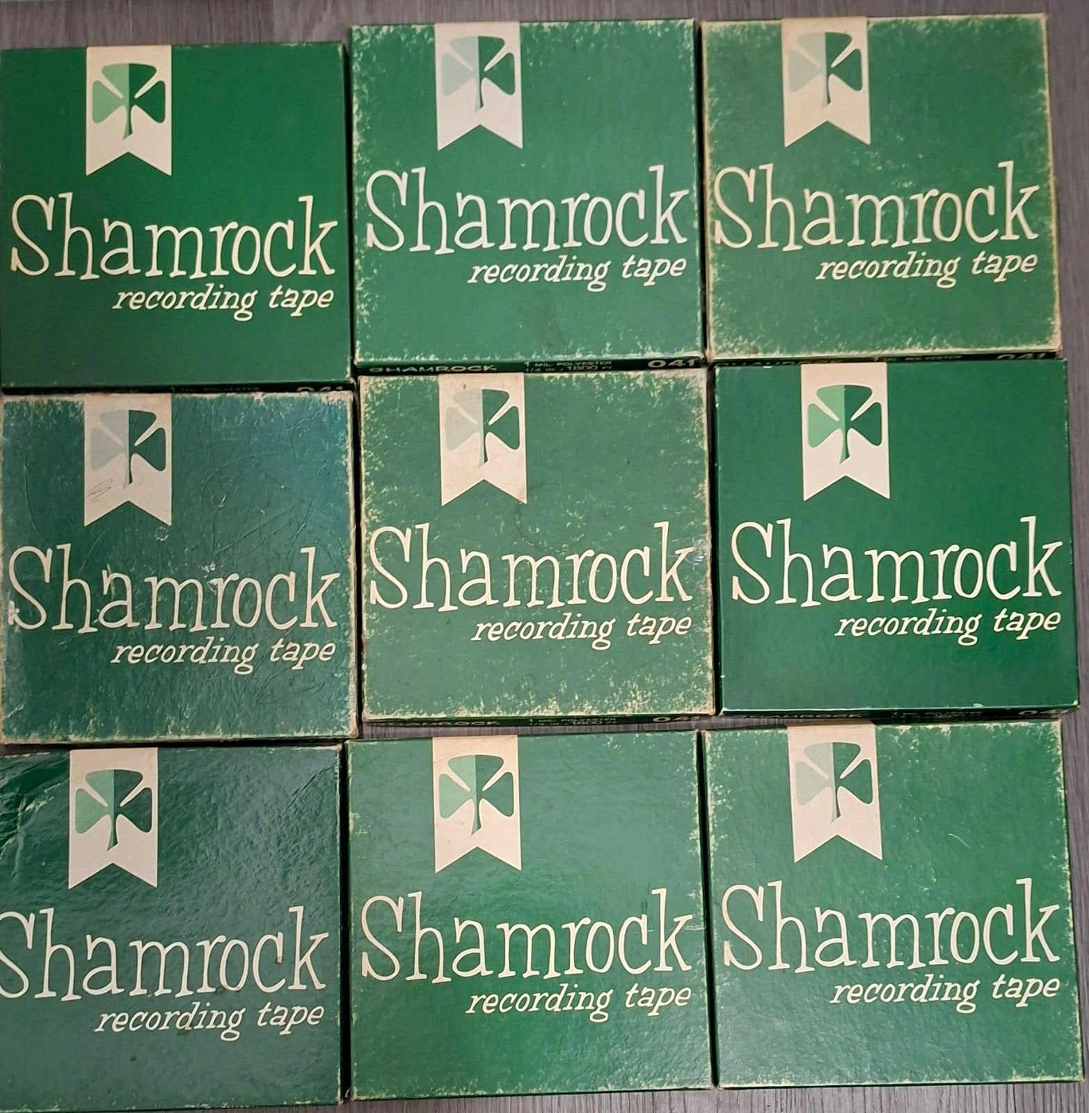 9 Shamrock bandrecorder banden, 18 cm diameter, Ophalen of Verzenden, Onderdeel, Met banden