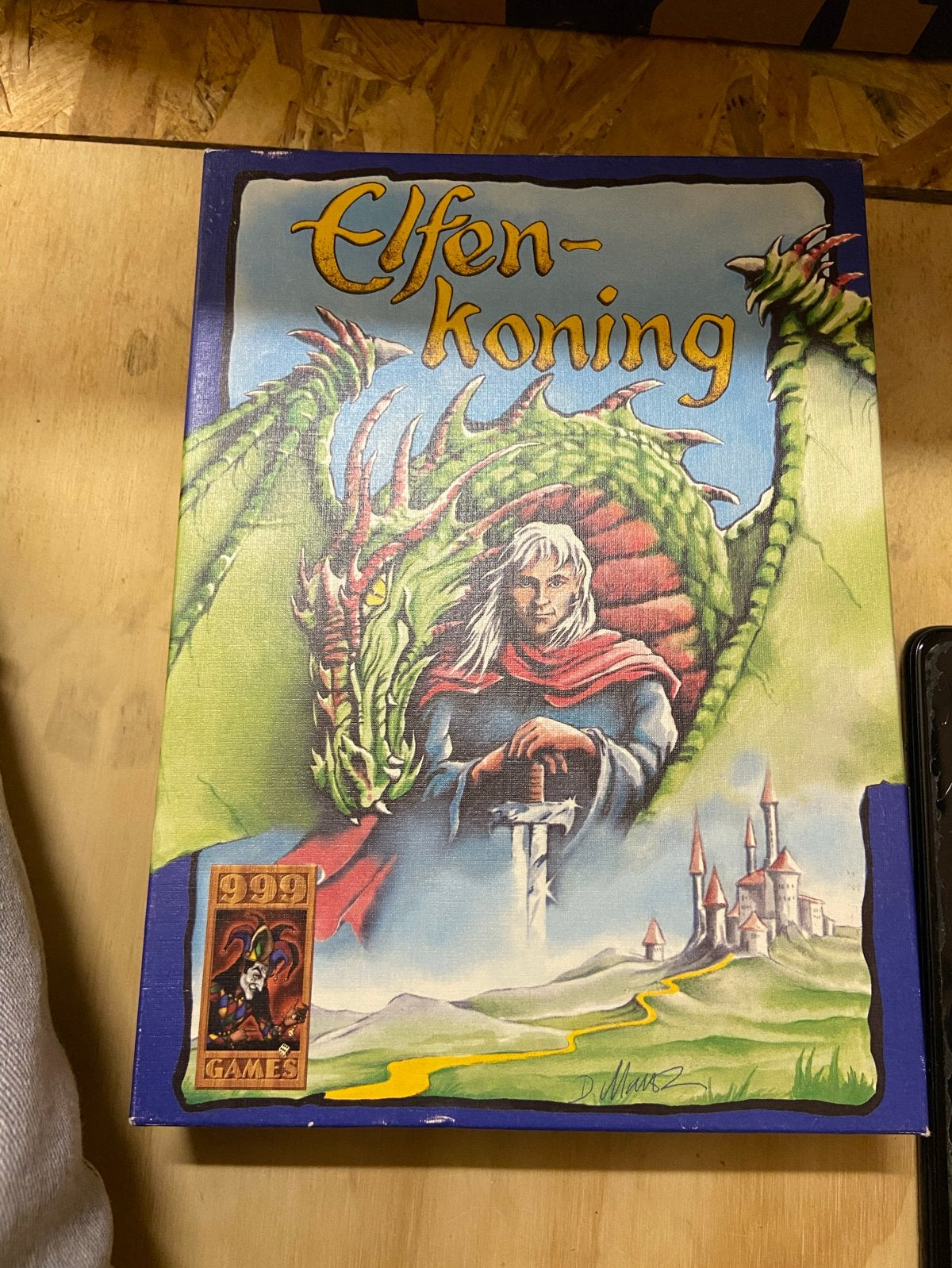 Elfenkoning kaartspel- 999 Games, Drie of vier spelers, Ophalen of Verzenden, Zo goed als nieuw