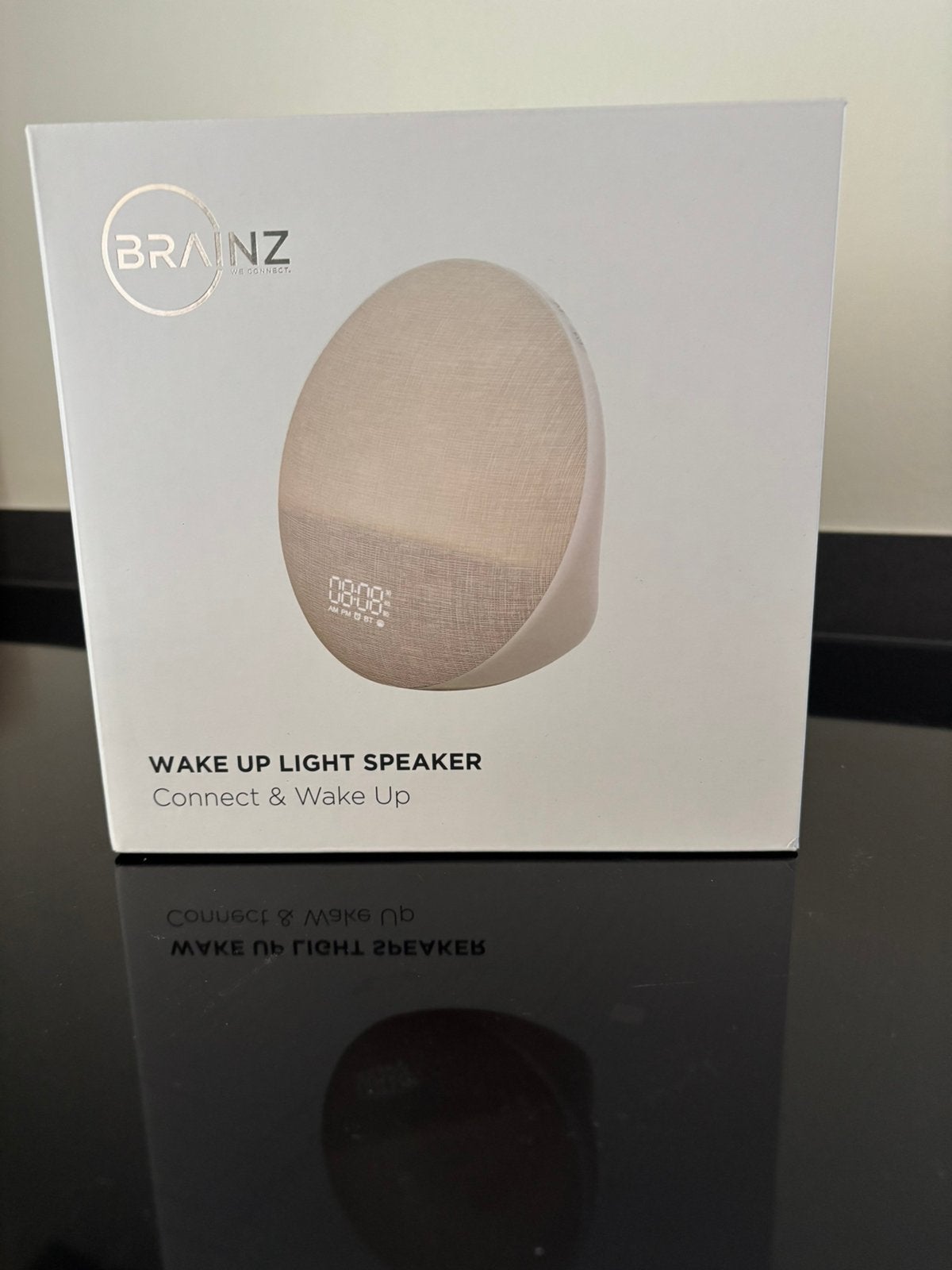 NIEUW Brainz Wake Up Light Speaker Nieuw in doos., Ophalen of Verzenden, Nieuw, Digitaal