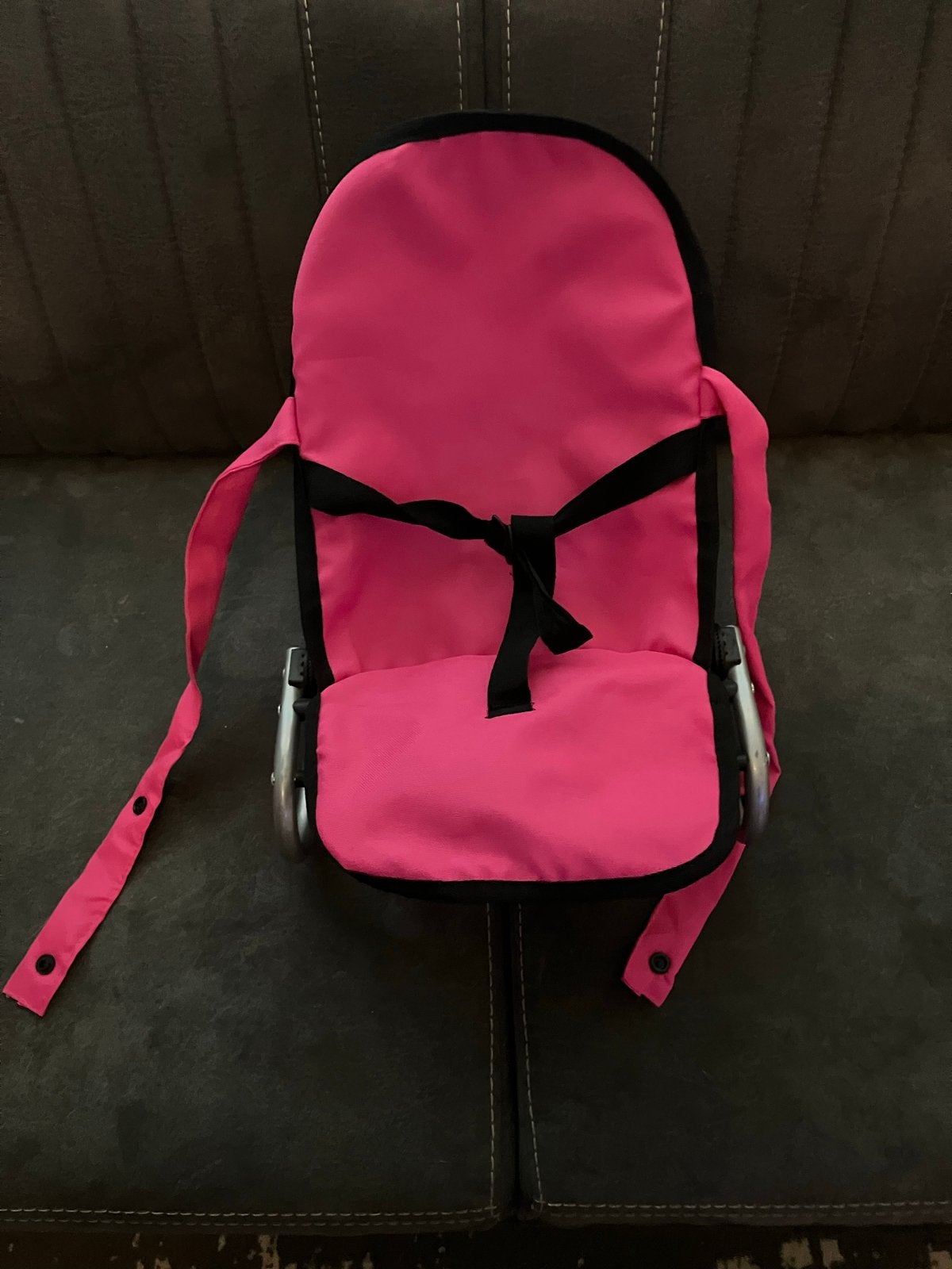 Roze poppenstoel voor babypop, Ophalen, Gebruikt, Babypop