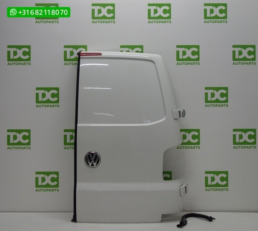 Volkswagen Transporter T5 GP  Achterdeur rechts dicht wit, Gebruikt, Achter, Ophalen of Verzenden