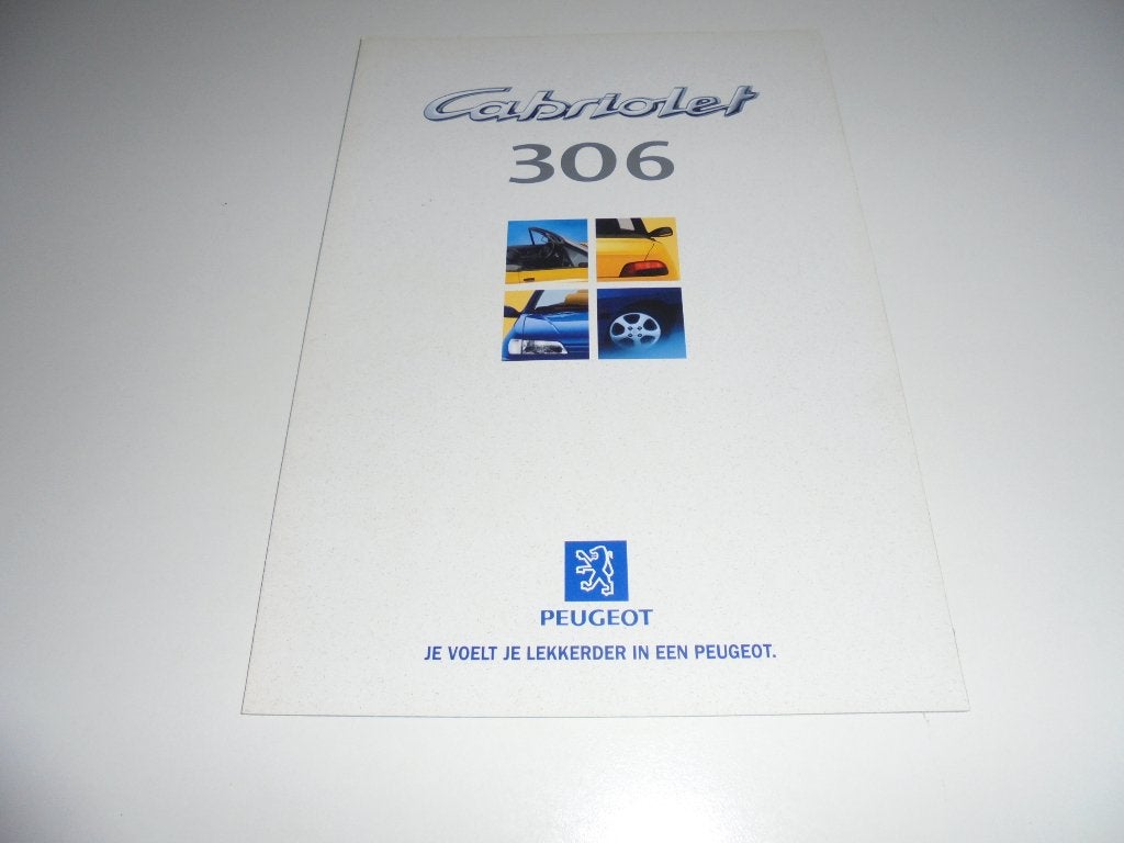 brochure Peugeot 306 Cabriolet  1997, Ophalen of Verzenden, Nieuw, Peugeot