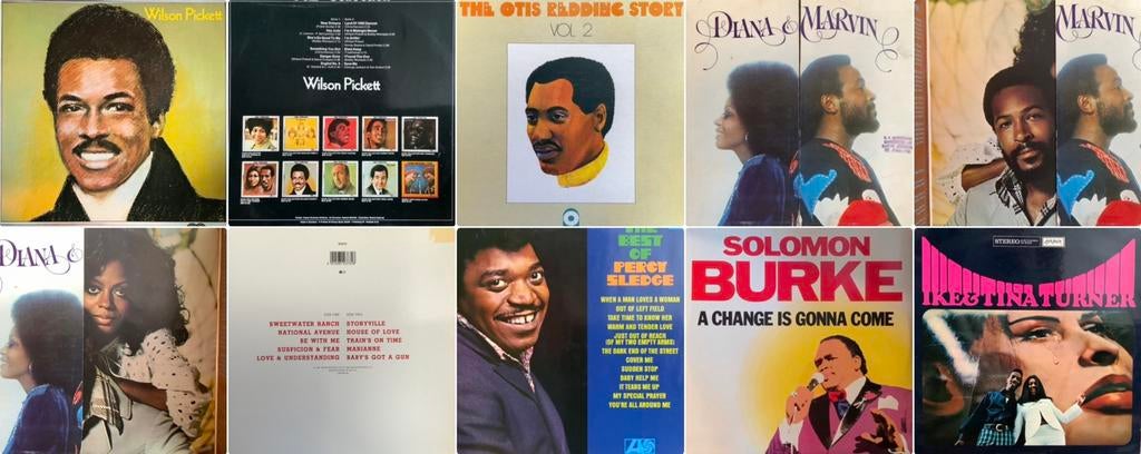 Diverse Vinyl - Soul Music, Cd's en Dvd's, Vinyl | R&B en Soul, Verzenden, Gebruikt, 12 inch