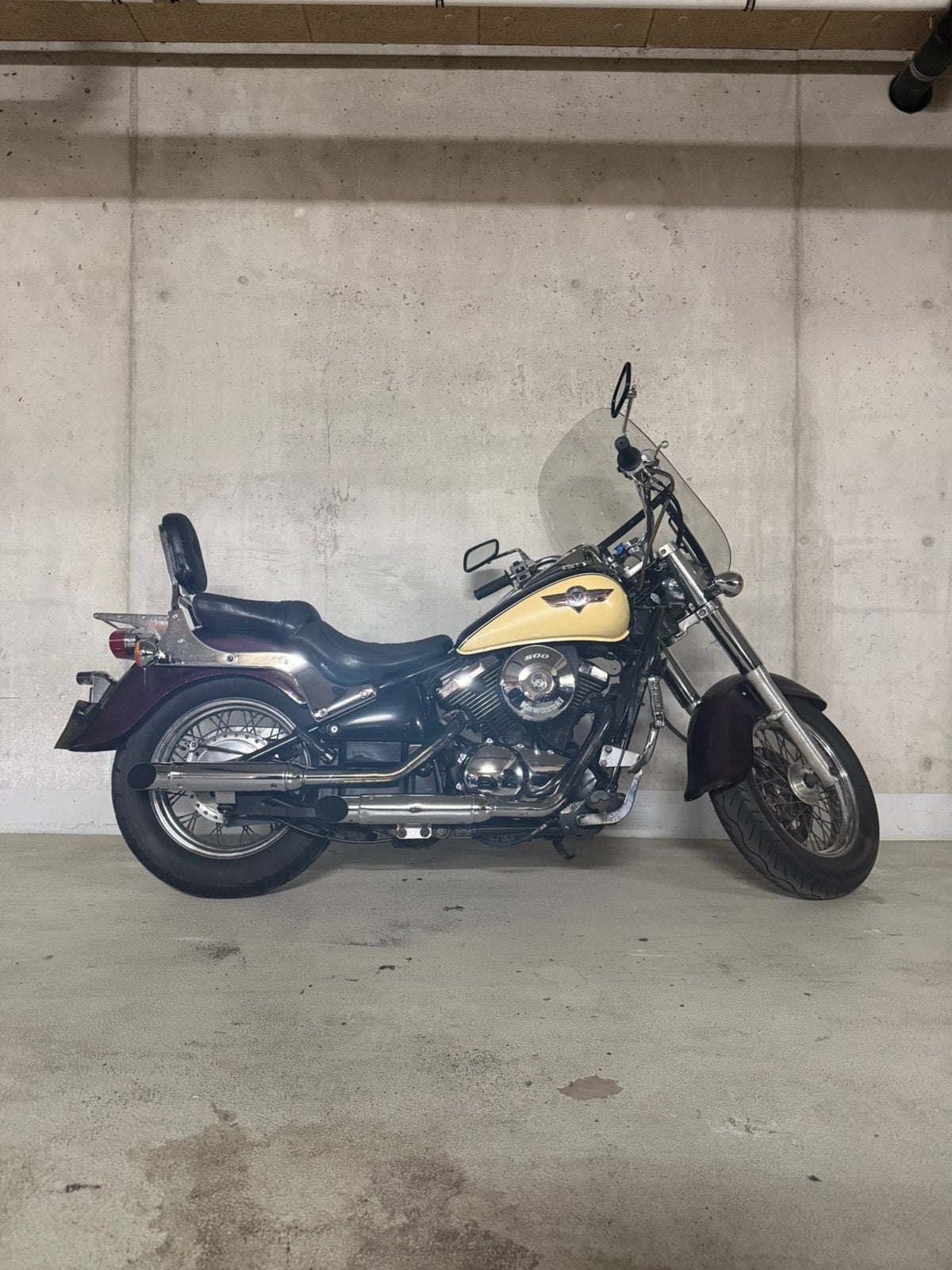 Kawasaki Vulcan 800 Chopper - Custom Uitlaat Top Conditie, Sportuitlaat, Gebruikt, Particulier, 800 cc