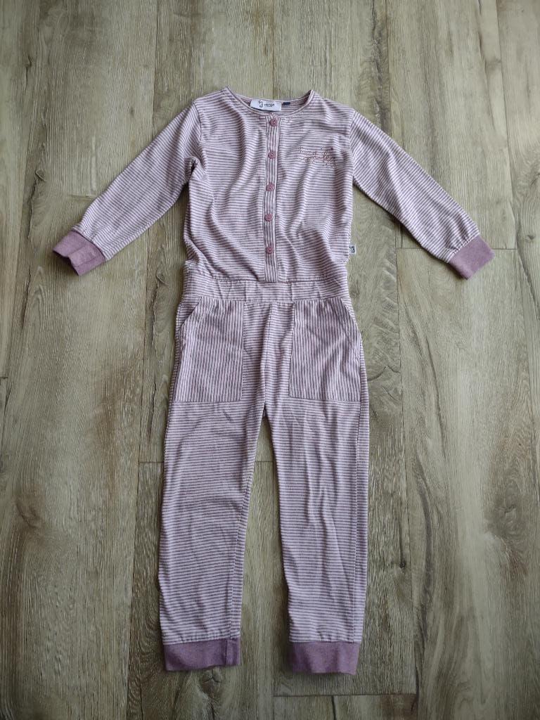 Prachtige roze wit gestreepte onesie pyjama van Eskimo, 104., Nacht- of Onderkleding, Meisje, Onb, Ophalen of Verzenden