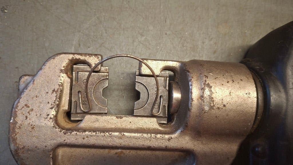 Cembre B61 accu kabelschoenperstang, ,, Ophalen of Verzenden, Zo goed als nieuw, ,