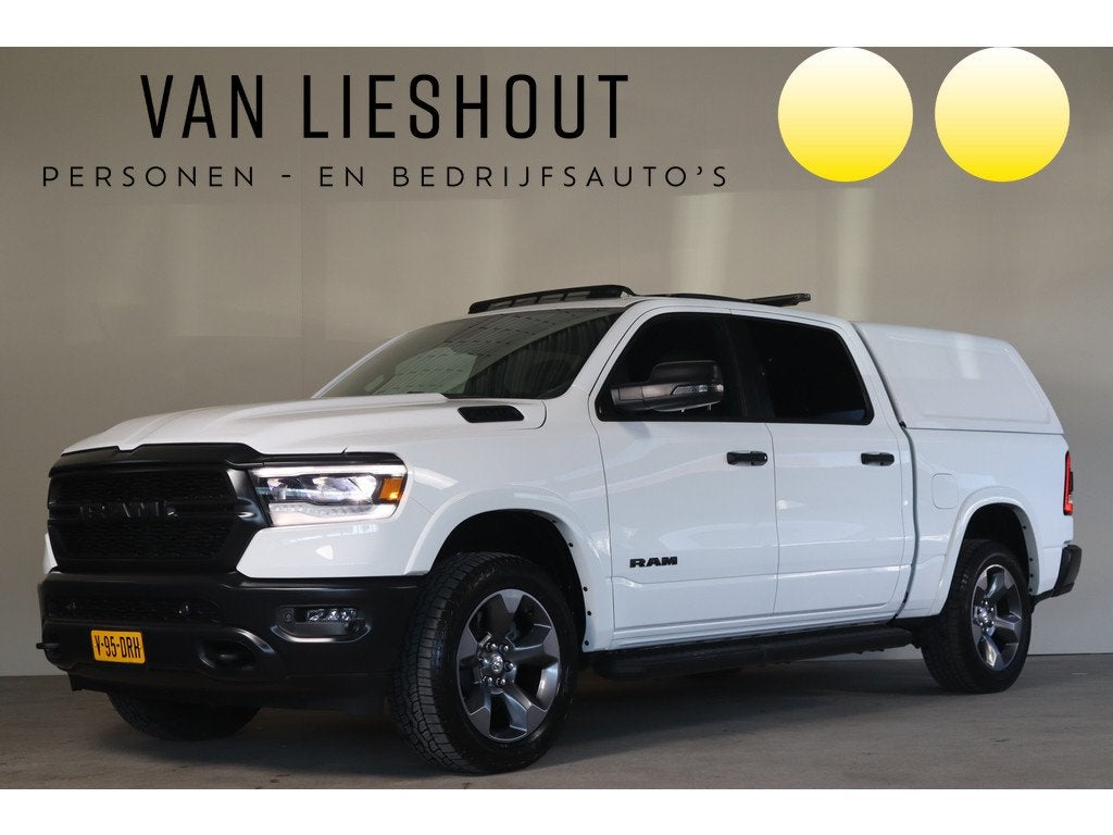 Dodge Ram 1500 5.7 V8 4x4 Crew Cab Big Horn - NL- Auto! Stoe, Auto's, Dodge, Automaat, Gebruikt, 5654 cc, Wit