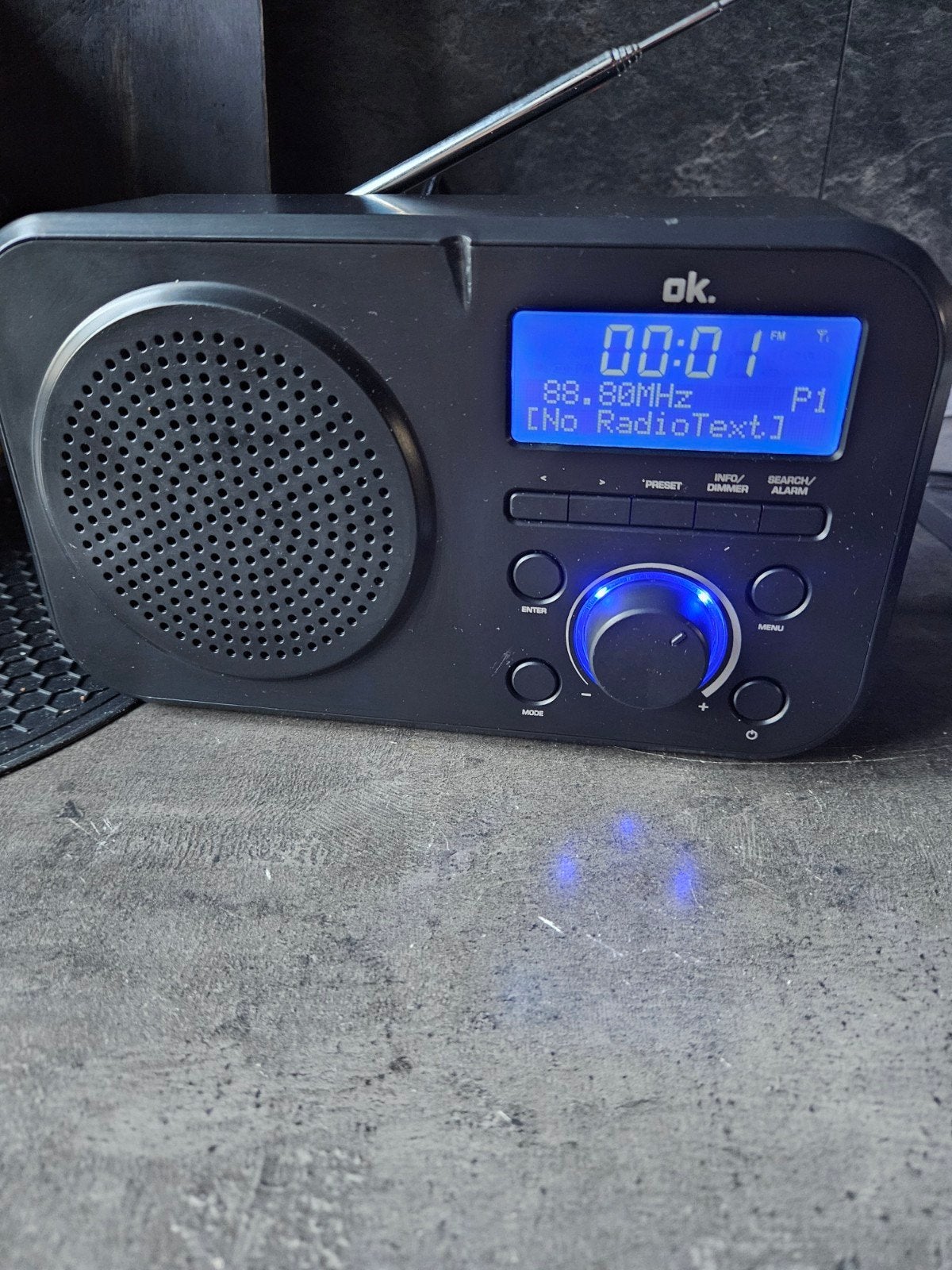 Portable Stereo DAB Radio ORD 210 DAB+ zgan nog, Ophalen of Verzenden, Zo goed als nieuw, Radio