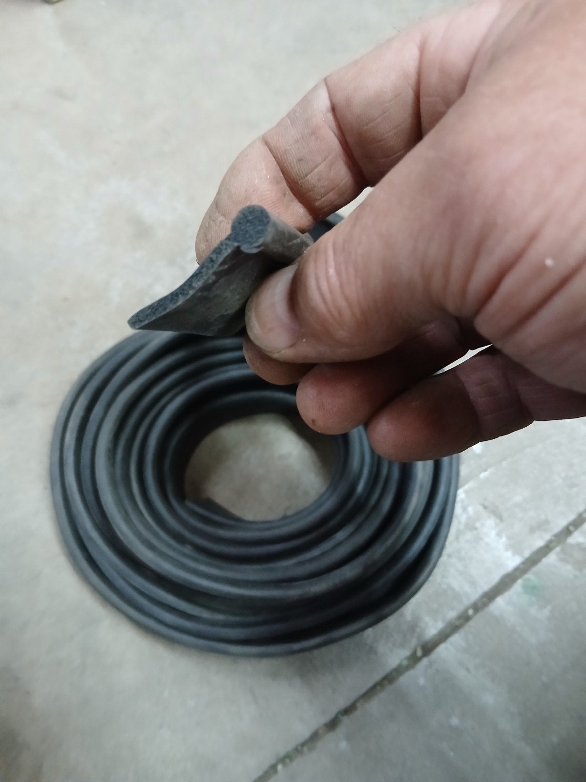 rubber mosrubber profiel, Ophalen of Verzenden, Nieuw