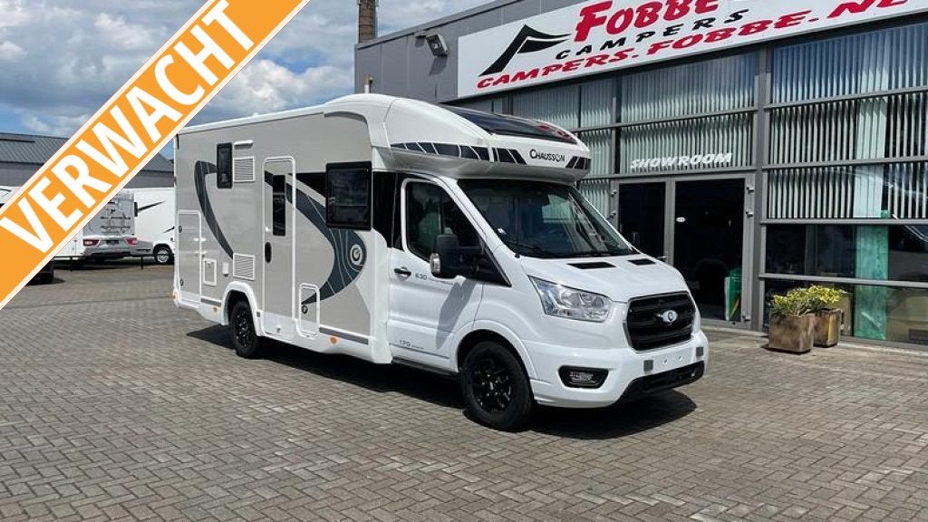 Enkele hefbedden Chausson Titanium Premium 630 '22 170pk Aut, Caravans en Kamperen, Campers, Automaat, Ringverwarming, 6 tot 7 meter