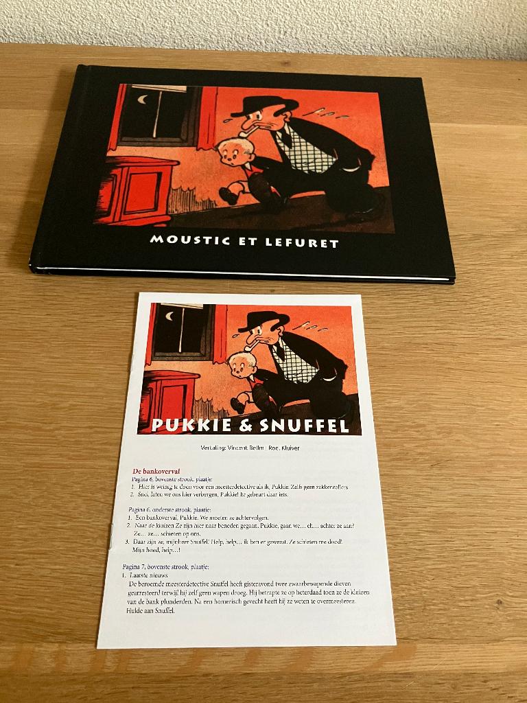Marten Toonder “Moustic et Lefuret” HC 2022 (oplage 1600 ex), Eén stripboek, Nieuw, Ophalen of Verzenden, Marten Toonder studios