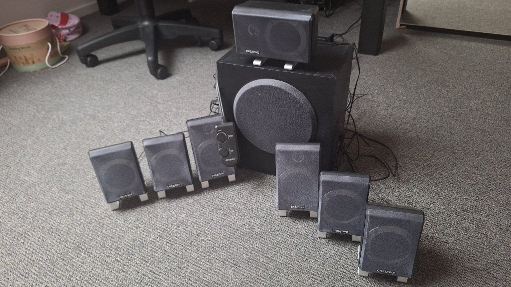 Creative Inspire T7900 7.1 surround set, Ophalen, Gebruikt, Overige typen, Creatieve