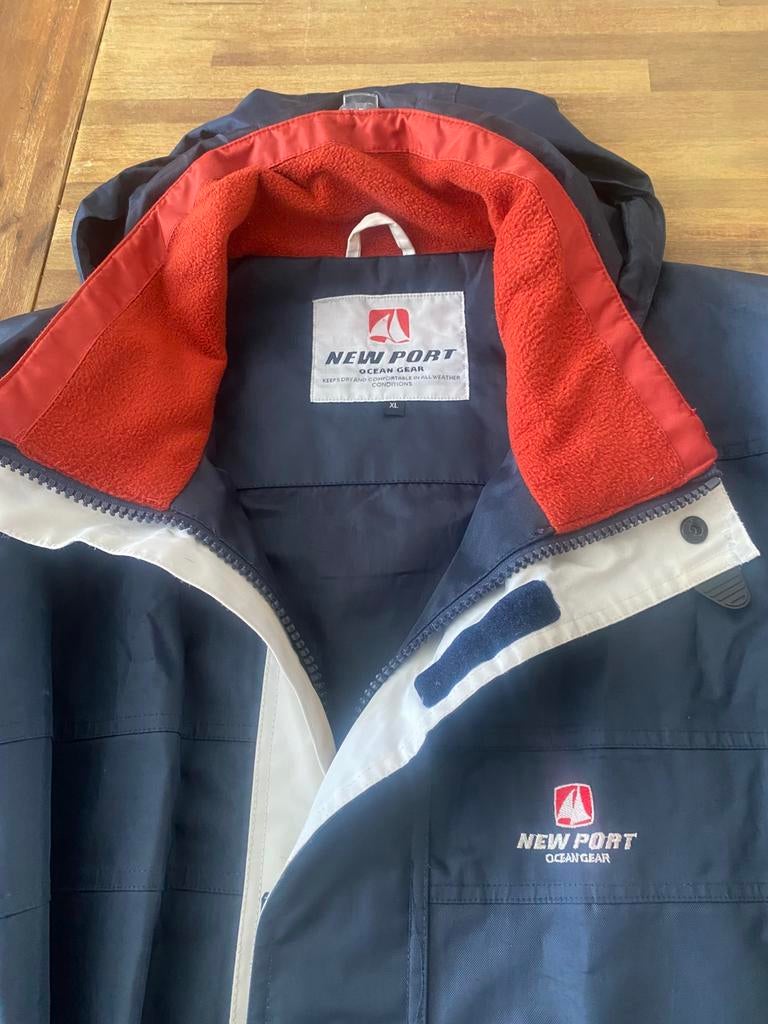 New Port.  water/ winddicht jack XL . Als nieuw !, Watersport en Boten, Watersportkleding, Ophalen of Verzenden, Zo goed als nieuw