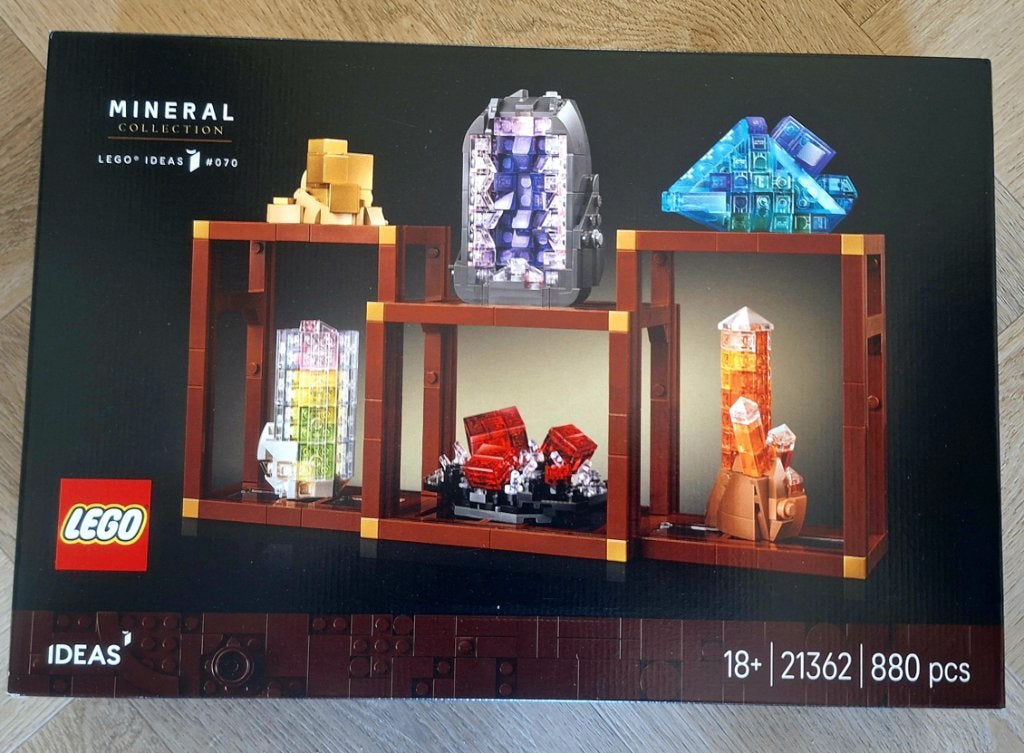 LEGO 21362 Ideas: Mineralenverzameling, Lego, Nieuw, Ophalen of Verzenden, Ideas