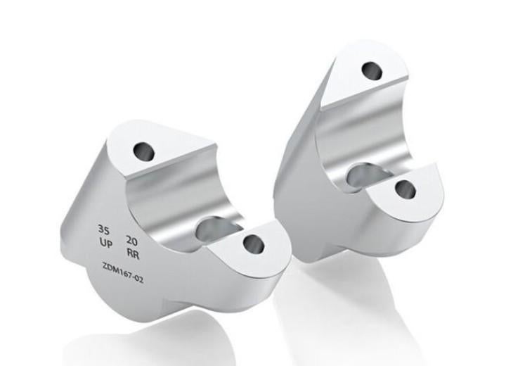 Rizoma ZDM167A Risers Ducati Multistrada V4 / V4 S / Rally, Ophalen of Verzenden, Nieuw