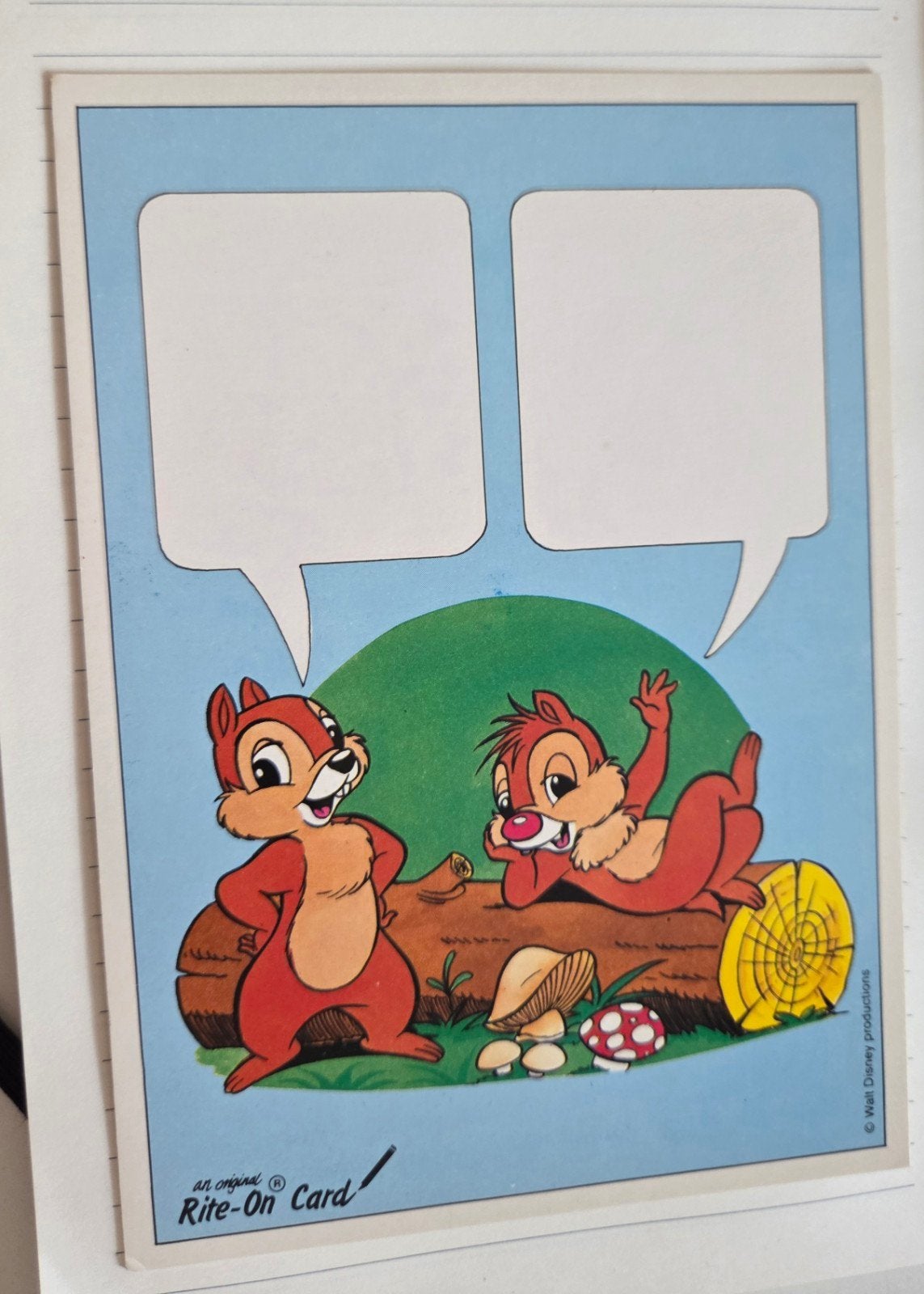 Vintage Disney Knabbel en Babbel Ansichtkaart, Verzamelen, Ansichtkaarten | Themakaarten, Ophalen of Verzenden, 1960 tot 1980