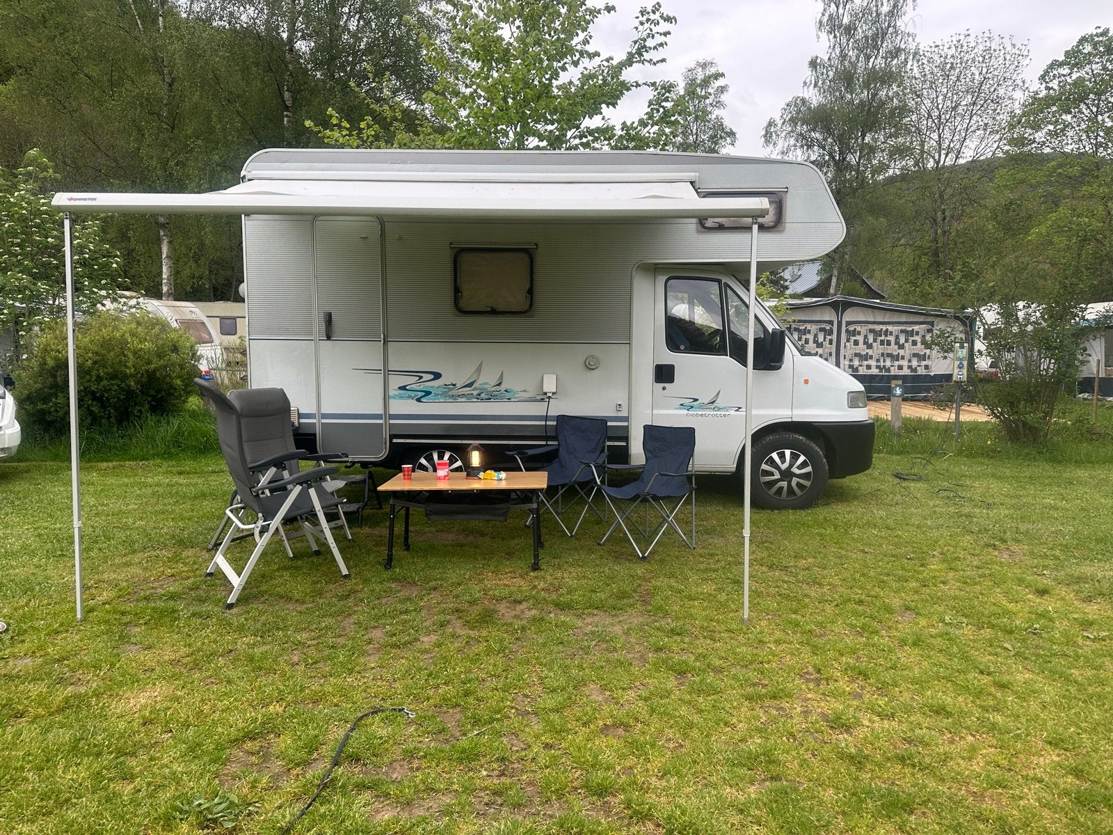 Fiat ducato 230 camper, Brandblusser, Alkoof, Ringverwarming, Fiat