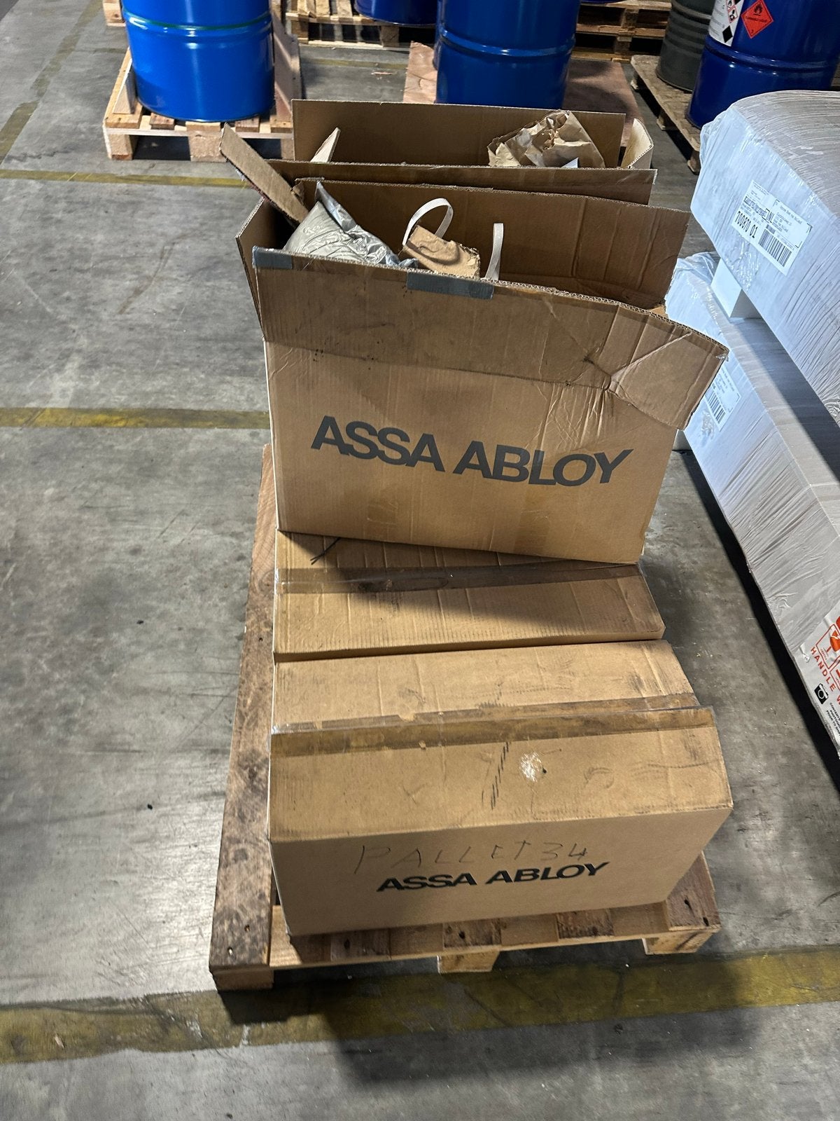 Assa Abloy Garagedeur onderdelen, Ophalen, Gebruikt, Garagedeur, Metaal