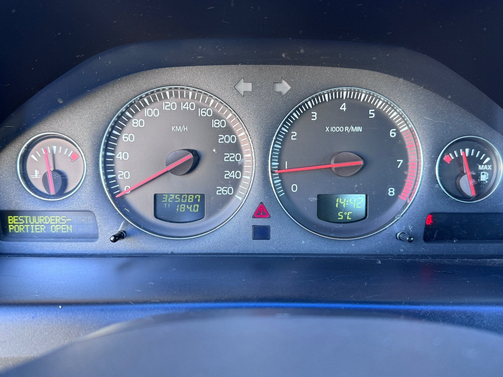 Volvo S60 2.4 | Trekhaak | Cruise | Navi | Clima, Voorwielaandrijving, 1442 kg, Gebruikt, Blauw