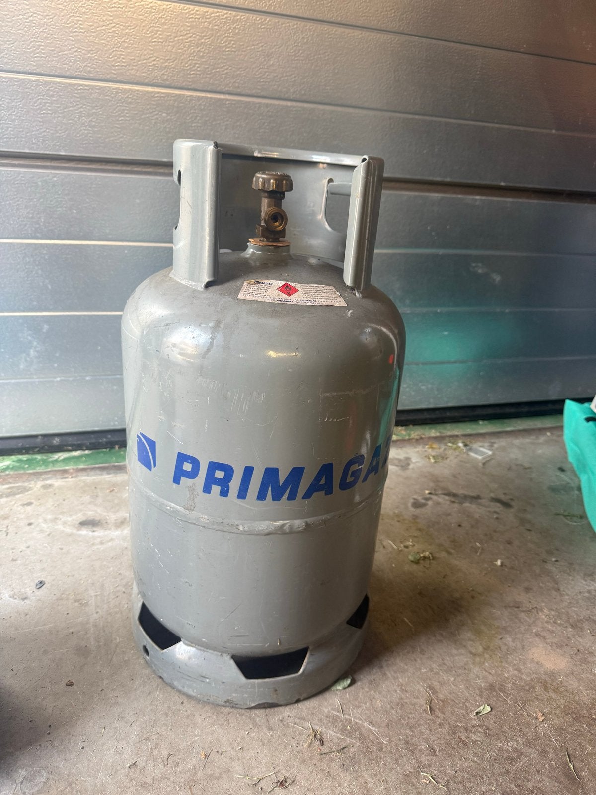 Primagaz gasfles - half vol, Ophalen of Verzenden, Gebruikt