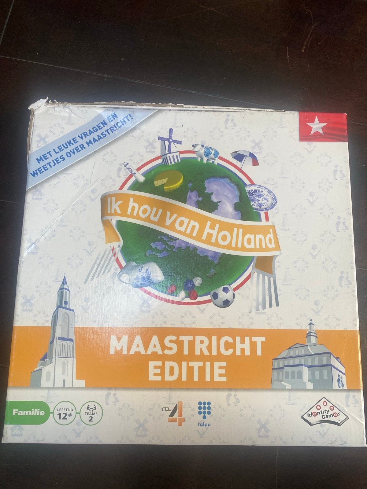 Ik hou van Holland - Maastricht Editie Bordspel, Een of twee spelers, Ophalen of Verzenden, Gebruikt