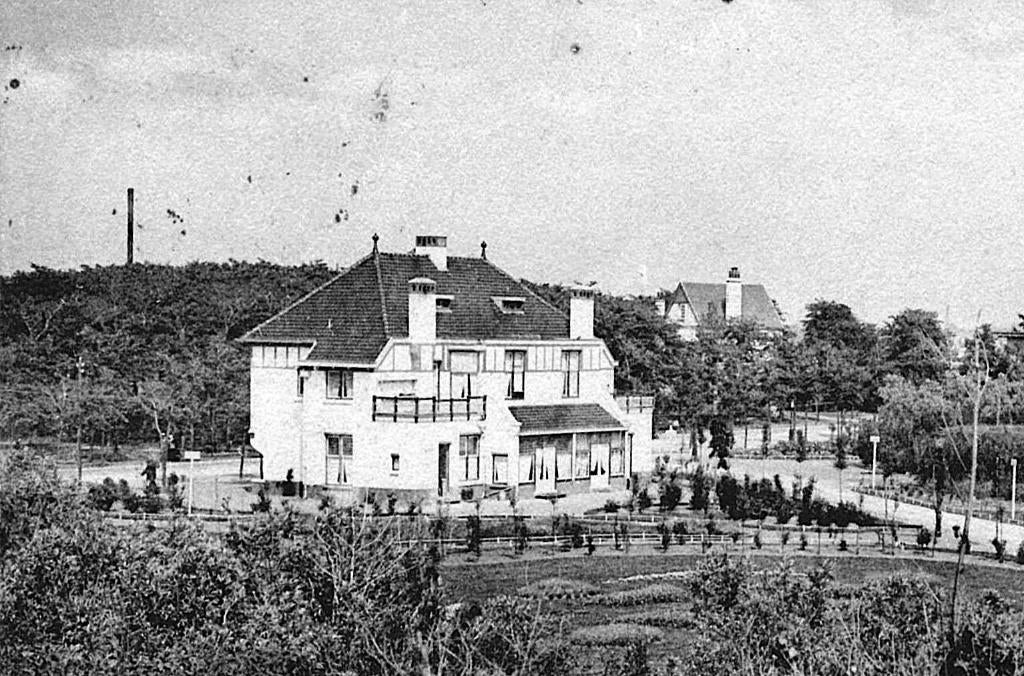 700718 Vlissingen 1913 Zeeland Park Villa Gelopen met zegel, Ophalen of Verzenden, Voor 1920, Gelopen, Zeeland