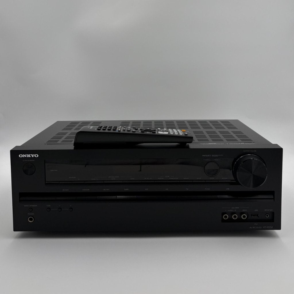Onkyo HT-R558 5.1 Receiver versterker met afstandsbediening, Onkyo, Zo goed als nieuw, Support@onkyo.com, 2-1 Nisshin-cho, Neyagawa-shi
Osaka 572-8540
Japan