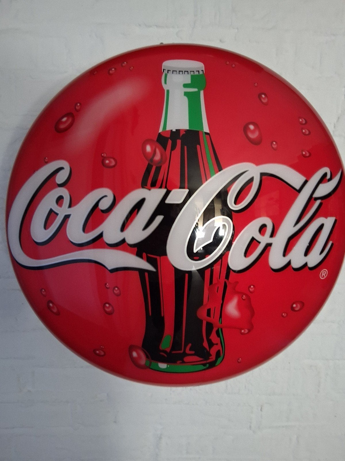 Coca-Cola lichtreclame, Ophalen, Gebruikt, Lichtbak of (neon) lamp