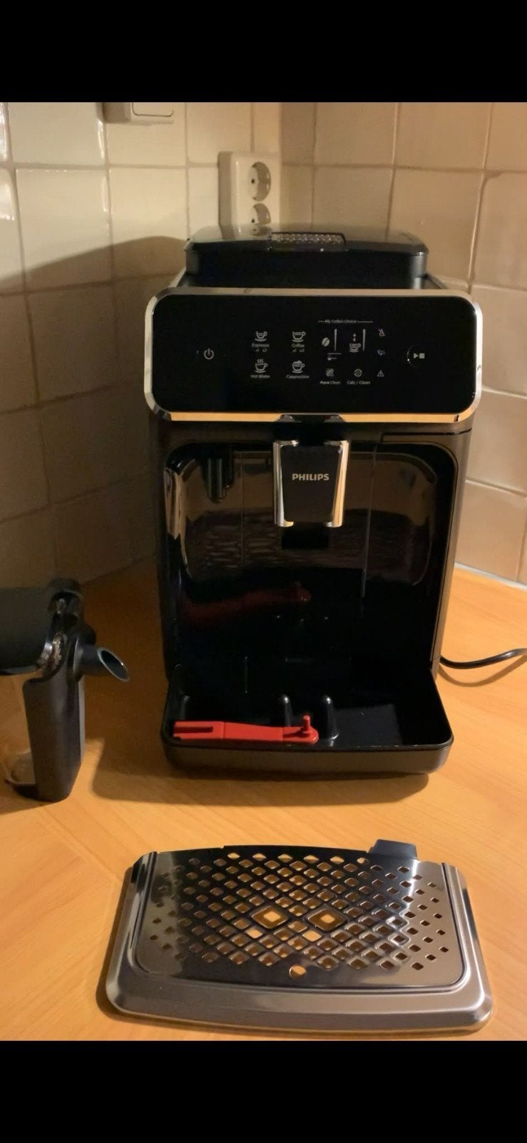 Philips Latte Go 2200, Witgoed en Apparatuur, Ophalen, Gebruikt, Koffiemachine, Koffiebonen
