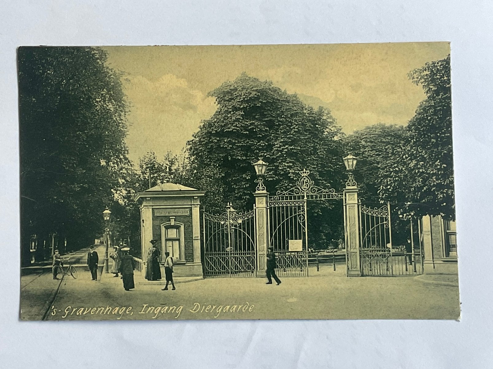 Den haag,ingang dierentuin, Ophalen of Verzenden, Voor 1920, Zuid-Holland