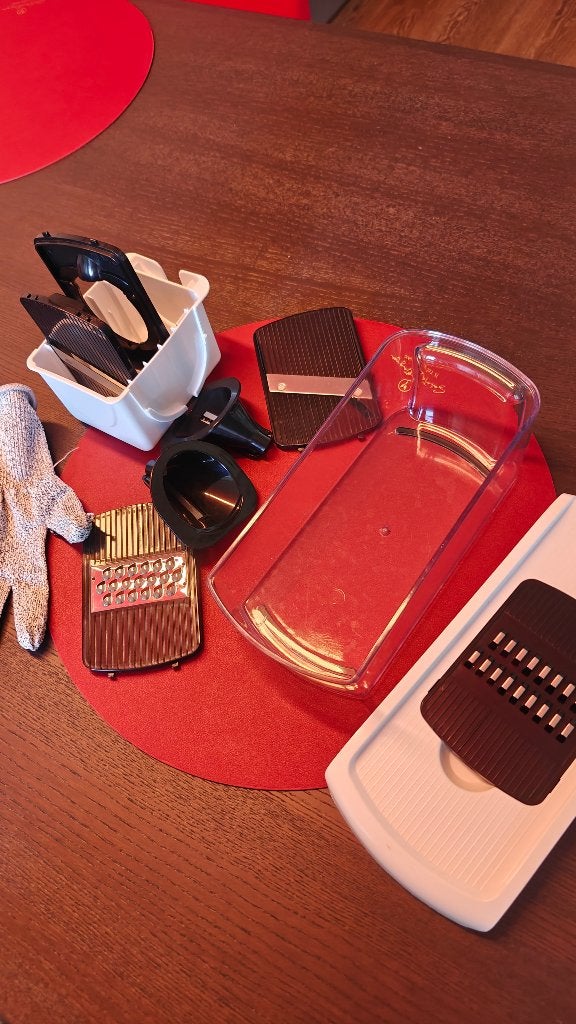 Fullstar 6-in-1 Mandoline Groentesnijder RaspVegetable Slice, Kunststof, Ophalen of Verzenden, Zo goed als nieuw, Snijmachine