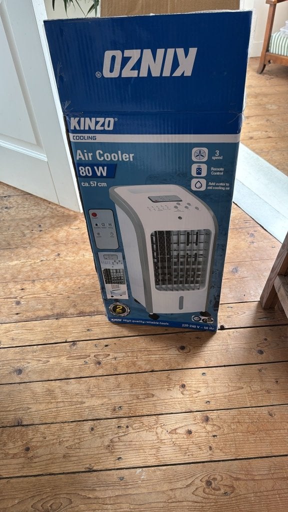 Aircooler 2 stuks, Witgoed en Apparatuur, Ophalen, Timer, Minder dan 60 m³, Ventileren