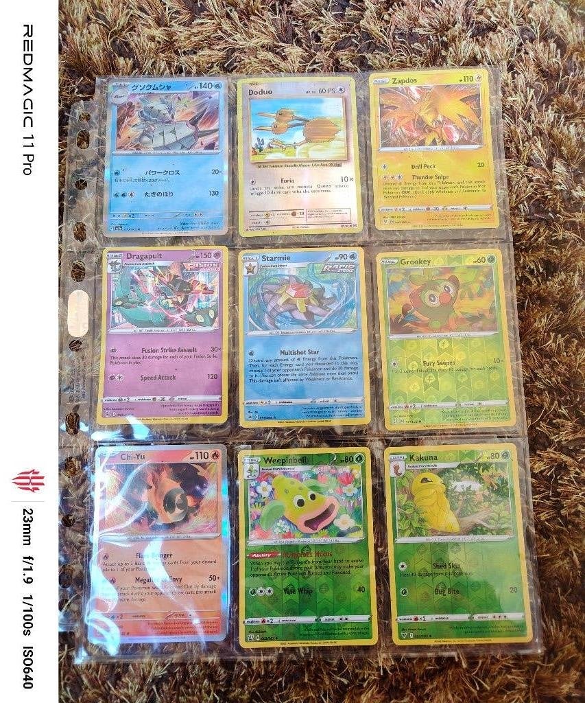 Pokemon kaarten, Ophalen of Verzenden, Zo goed als nieuw, Meerdere kaarten