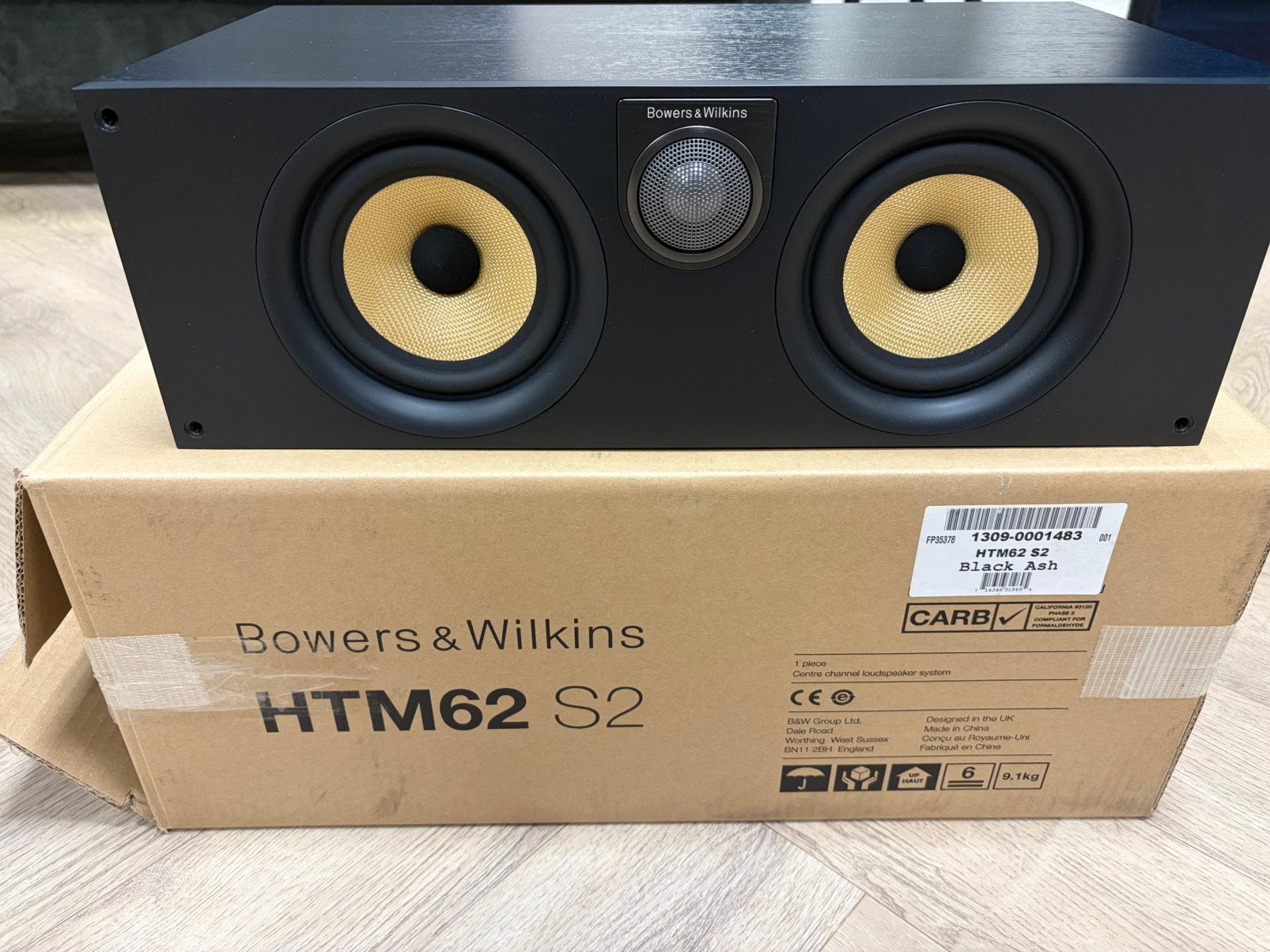 Bowers & Wilkins HTM62 S2, Ophalen of Verzenden, Zo goed als nieuw, Bowers & Wilkins (B&W)