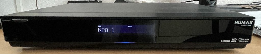 Humax iHDR-5200C, Ophalen, Zo goed als nieuw, Harddiskrecorder