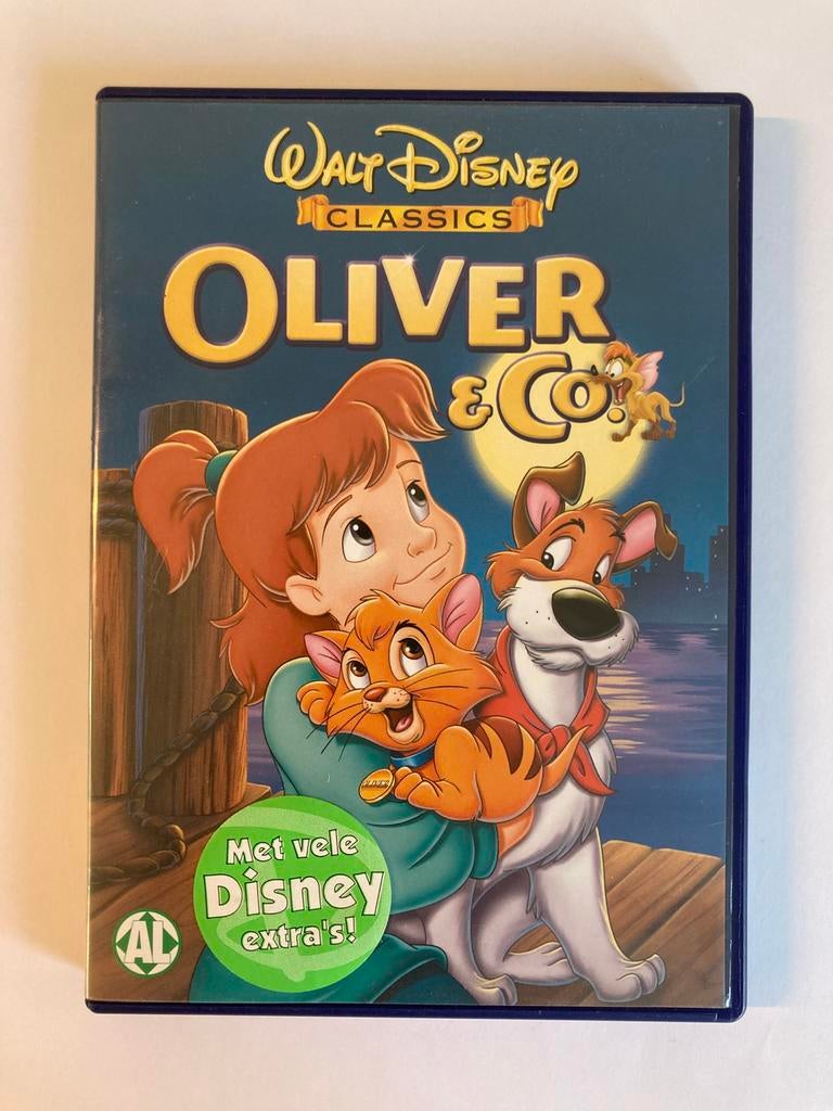 Oliver & Co. , 1988 / DVD / Disney, Tekenfilm, Ophalen of Verzenden, Zo goed als nieuw, Alle leeftijden