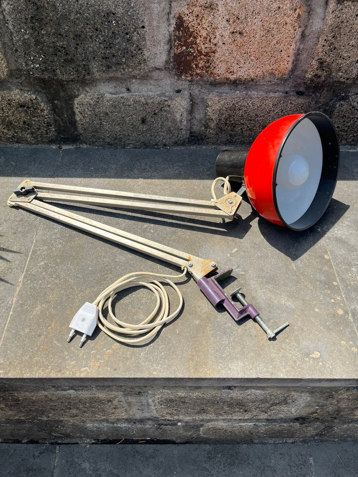 Vintage Lival "P12" bureaulamp (Finland) met verstelbare arm, Ophalen of Verzenden