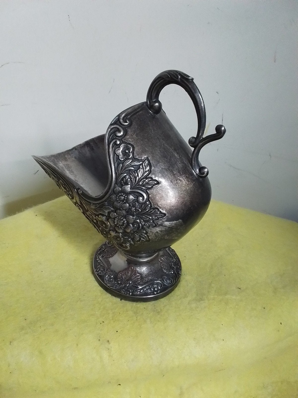 16005) mooi verzilverde  suikerpot  Leonard, Antiek en Kunst, Ophalen of Verzenden