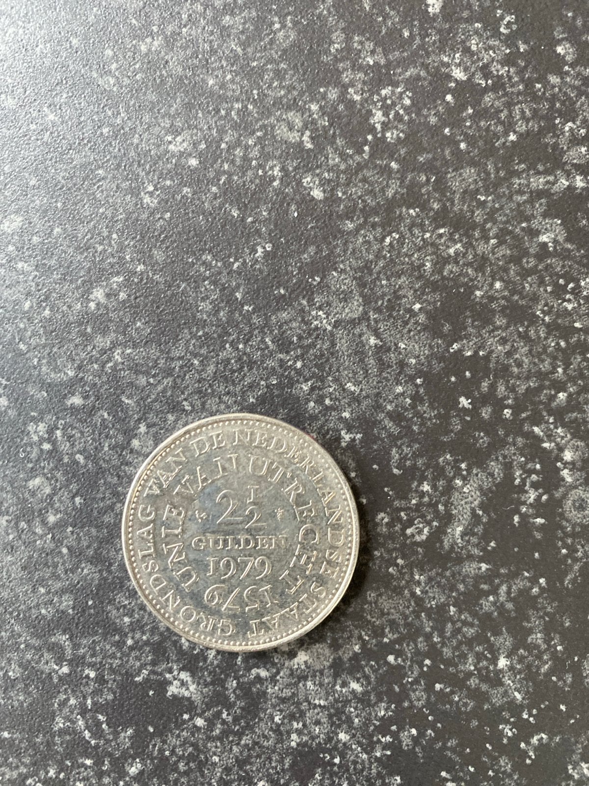 Zilveren 2,5 Gulden Munt 1979 - Koningin Juliana, Postzegels en Munten, Munten | Nederland, Koningin Juliana, Zilver, Ophalen of Verzenden