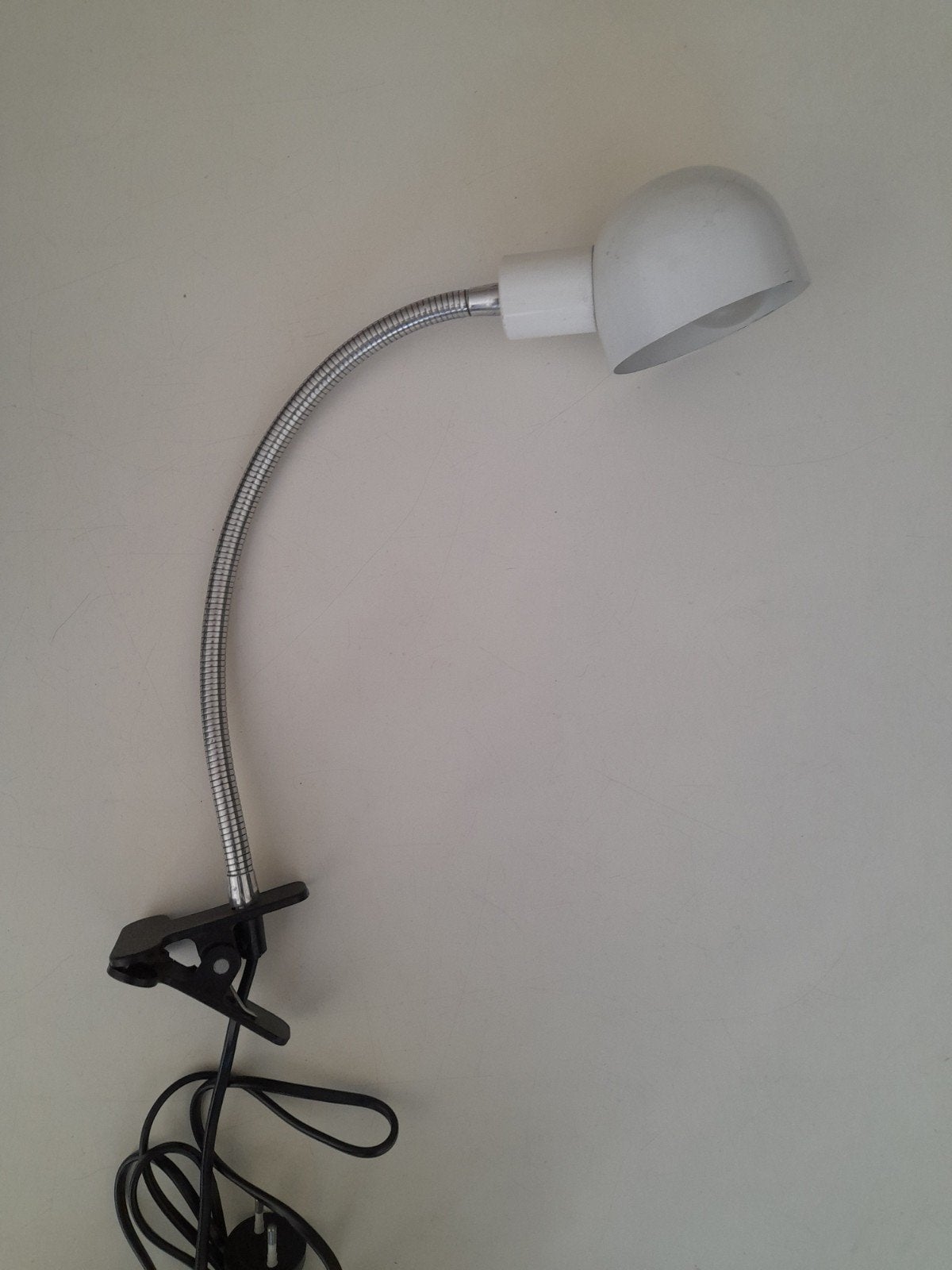 Lamp met klem knijplamp Hala retro vintage  - zeer nette st., Ophalen, Zo goed als nieuw
