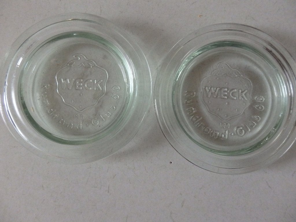 Dekseltjes voor wekpotjes 60, Huis en Inrichting, Keuken | Potten en Pannen, Ophalen of Verzenden, Nieuw, Glas, Overige typen
