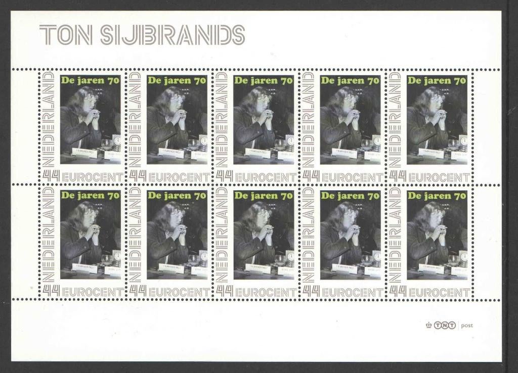 Nostalgie op Postzegels Jaren '70: Ton Sijbrands, Ophalen of Verzenden, Na 1940, Postfris
