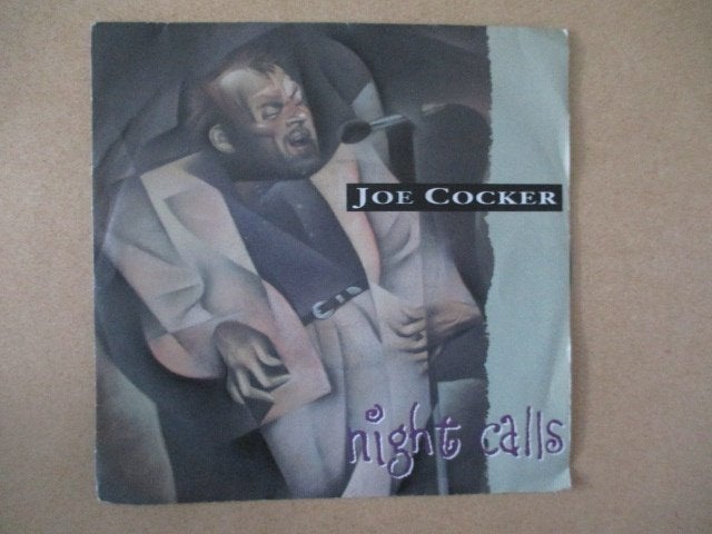 s1398 joe cocker - night calls, Ophalen, Gebruikt, 7 inch, Overige genres