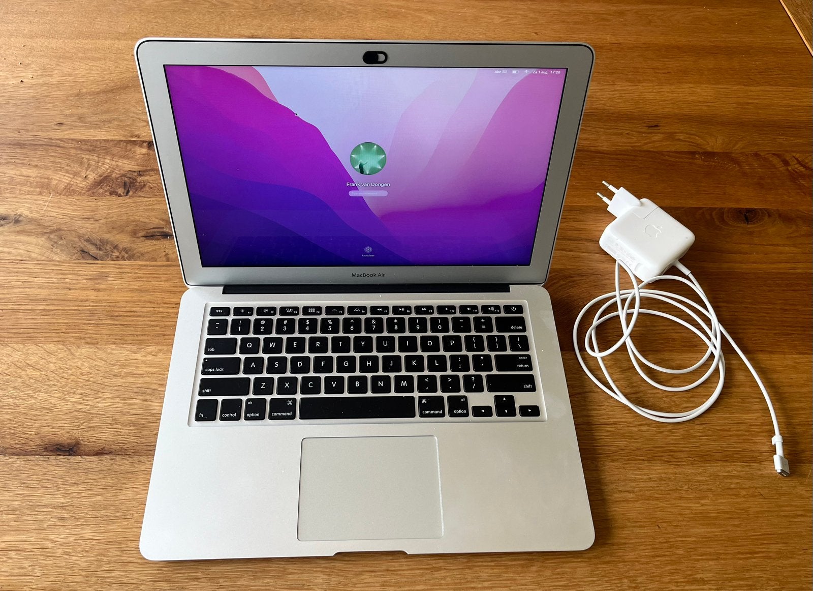 MacBookAir 7,2, 2 tot 3 Ghz, 13 inch, Zo goed als nieuw, Ophalen