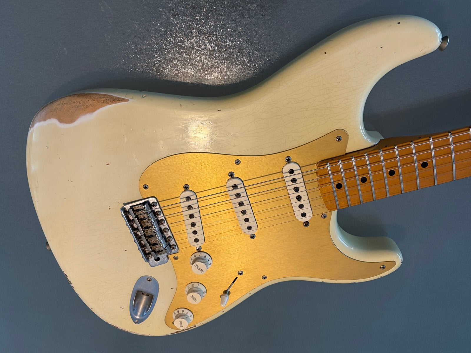 Fender Stratocaster Relic - David Gilmour style, Ophalen, Gebruikt, Solid body, Fender